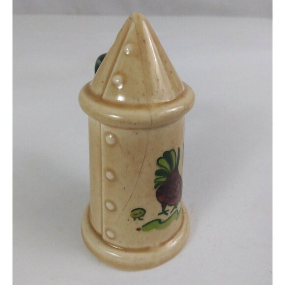 Metlox Pottery Poppy Trail Homestead Provincial 3.75" Salt & Pepper Shakers - Picture 13 of 14